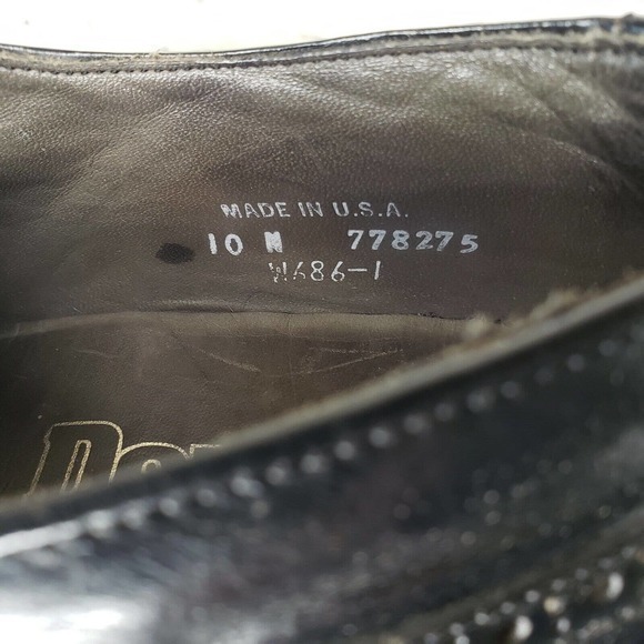 Dexter‎ Wingtip Black 778275 W686-1 10M main image 9